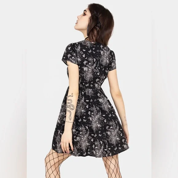 NWT Disturbia Thalia Mini Skater Dress US 4 / UK 8 - Picture 3 of 8